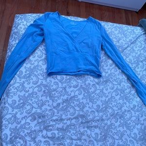 long sleeve baby tee from hollister